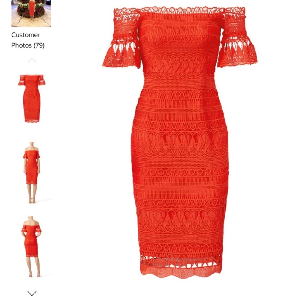 RARE Free People x SAYLOR Mariah Dress in Red